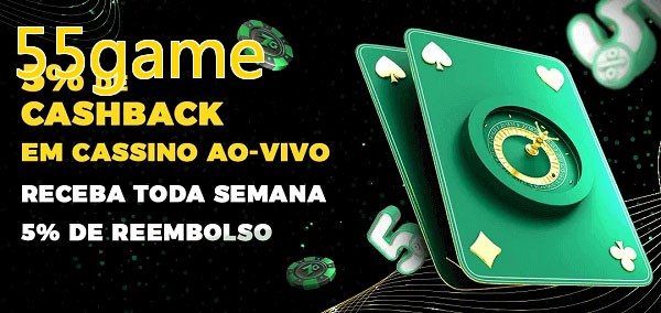 Promoções do cassino ao Vivo 55game